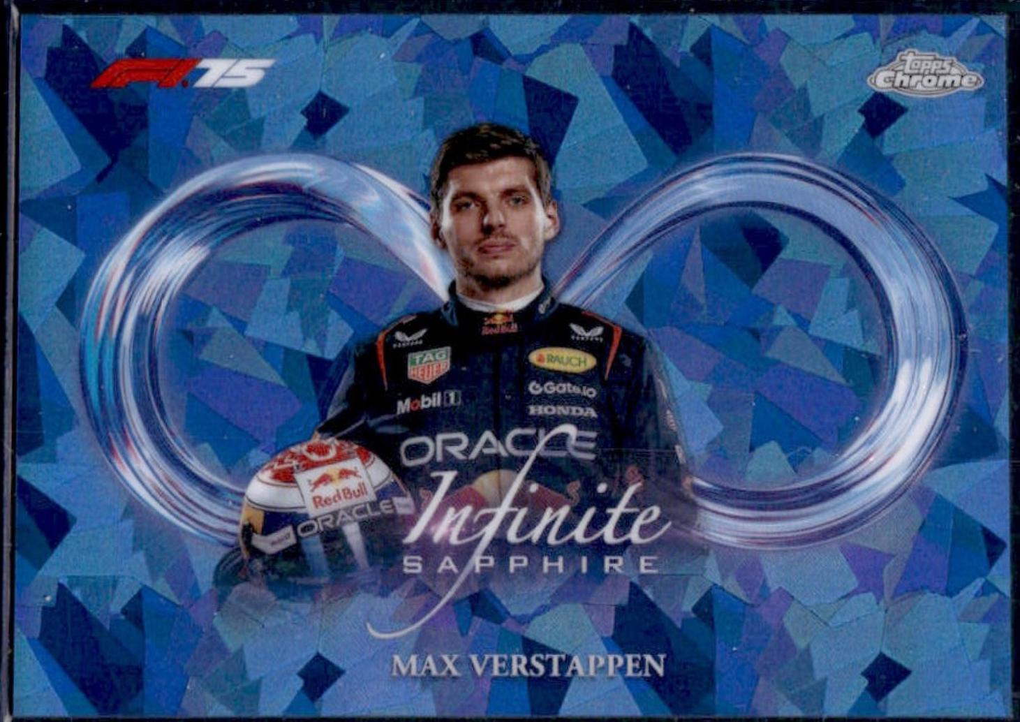 Max Verstappen #IS-1 Prices | 2025 Topps Chrome Sapphire Formula 1