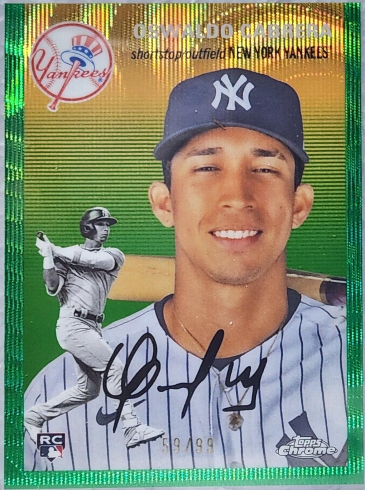 Oswaldo Cabrera [Green Wave Refractor] #81