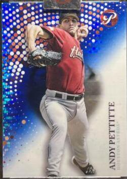 Andy Pettitte [Encased Blue Refractor] #168