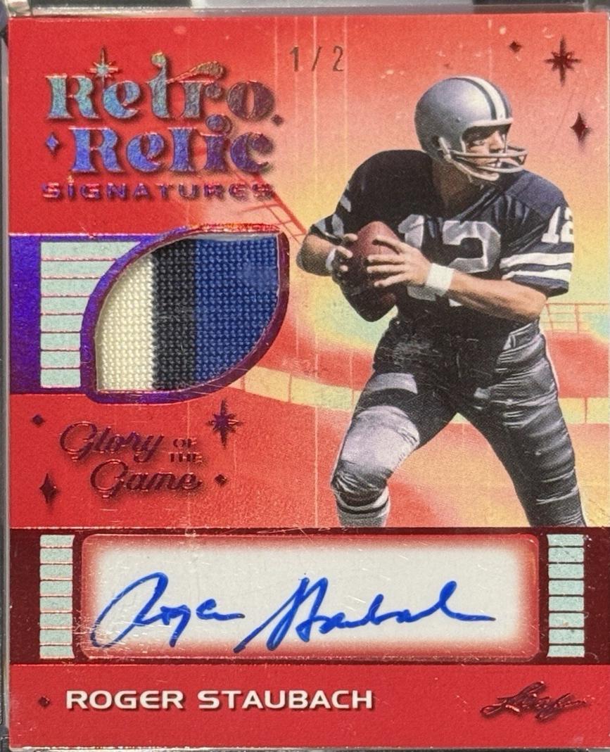 Roger Staubach [Holo Red] #RS-RS1