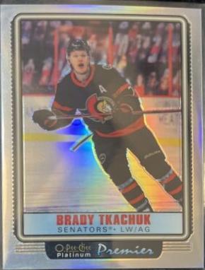 Brady Tkachuk #OP24 Hockey Cards 2021 O-Pee-Chee Platinum Premier