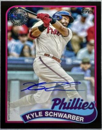 Kyle Schwarber [Black] #89BA-KSC