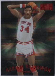 Hakeem Olajuwon 97 Skybox Premium Star Rubies