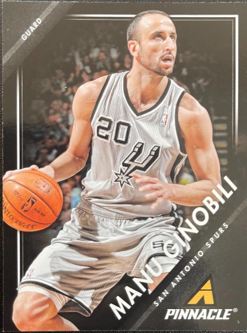 Manu Ginobili #95 Basketball Cards 2013 Panini Pinnacle