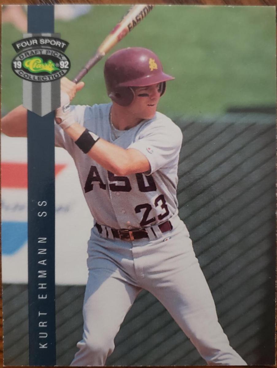 Kurt Ehmann #284 1992 Classic 4 Sport Baseball