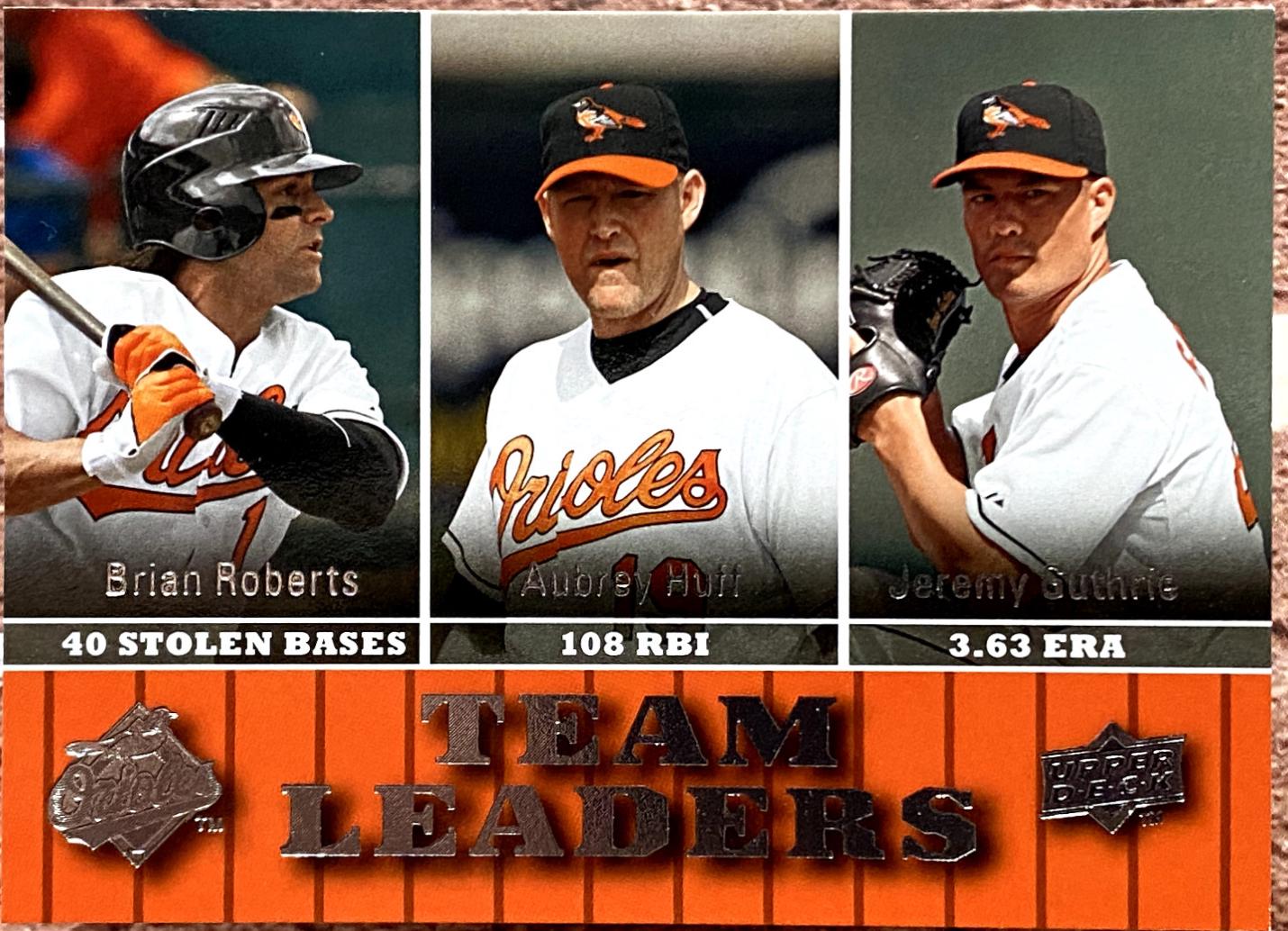 Brian Roberts / Aubrey Huff / Jeremy Guthrie #449