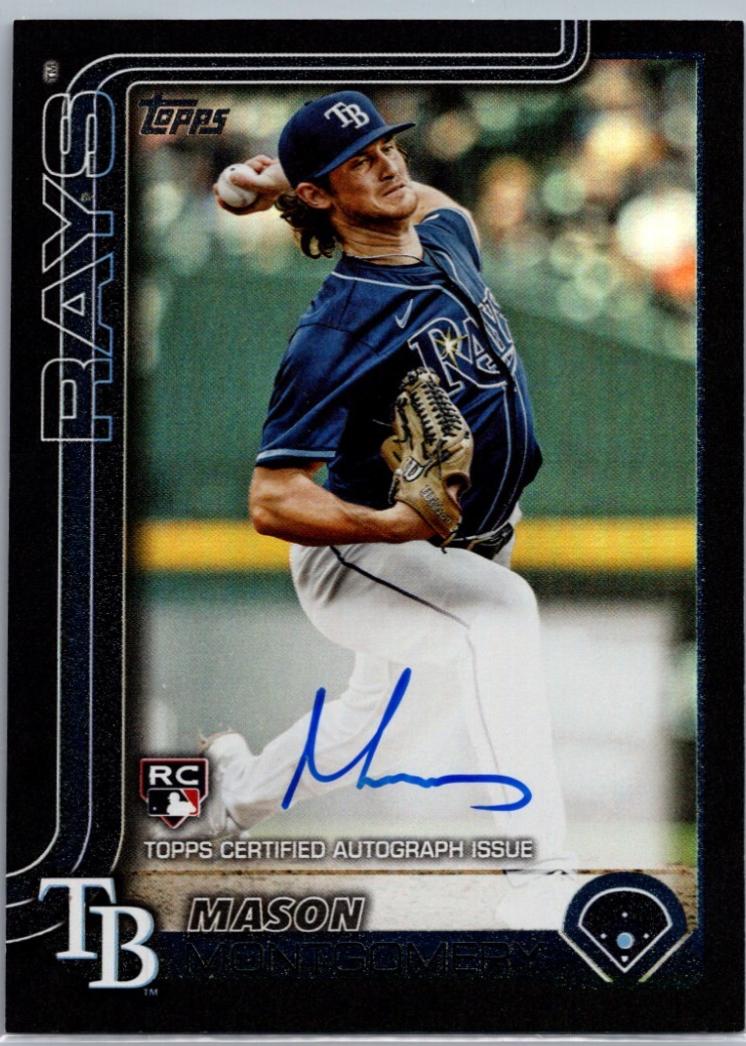 Mason Montgomery [Black Foil Real One Autograph] #369