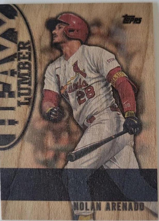 Nolan Arenado #HL-61 Baseball Cards 2024 Topps Update Heavy Lumber