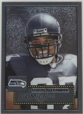 Shaun Alexander #THC11 Football Cards 2006 Topps Heritage Chrome