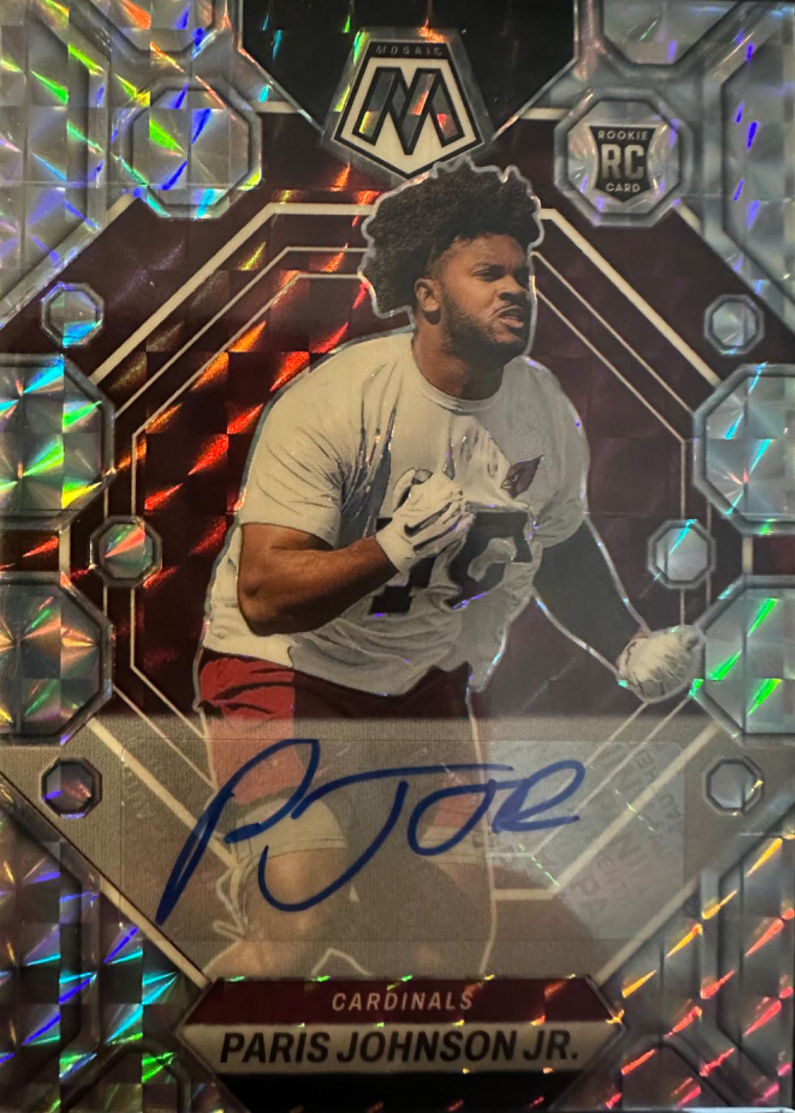 Paris Johnson Jr. [Autograph] #354
