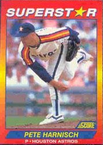 Pete Harnisch #12 Baseball Cards 1992 Score Superstars