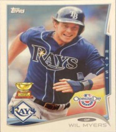 Wil Myers #40 Baseball Cards 2014 Topps Opening Day