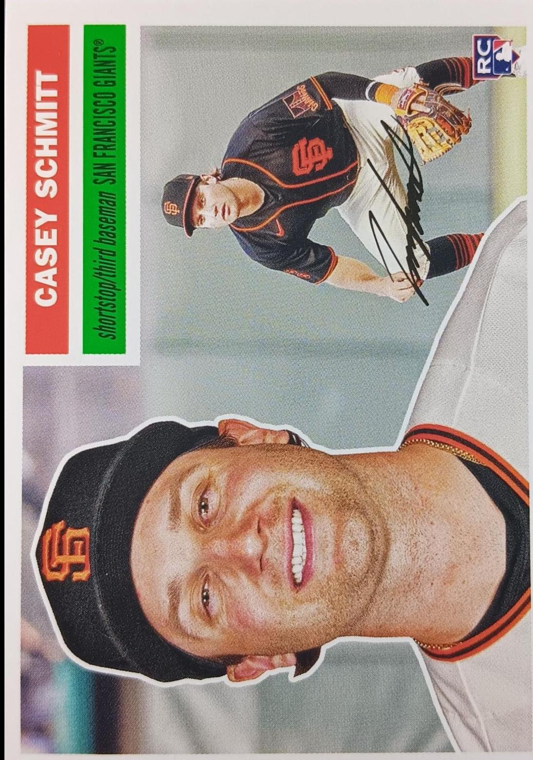 Casey Schmitt #19 Baseball Cards 2023 Topps Archives