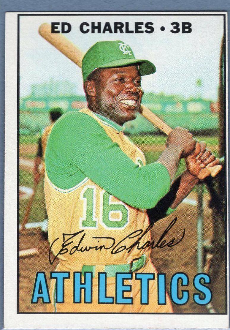 Ed Charles #182 Baseball Cards 1967 Topps