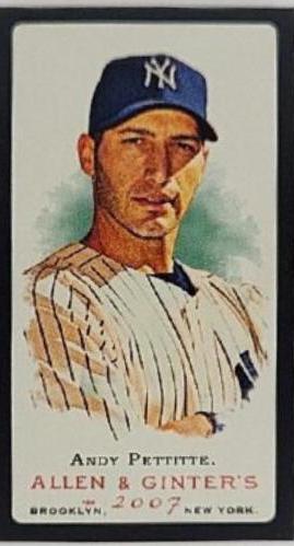 Andy Pettitte [Mini Black Bordered] #251