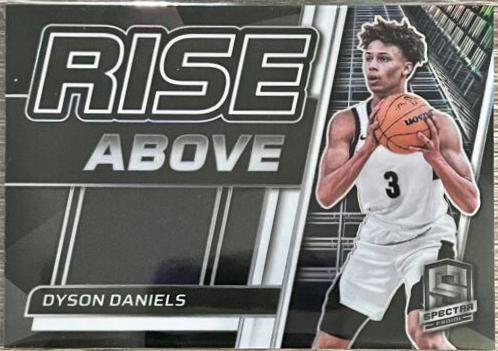 Dyson Daniels #RA-DDA Basketball Cards 2022 Panini Chronicles Draft Picks Rise Above