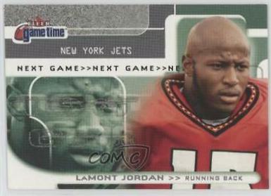 LaMont Jordan #130 2001 Fleer Game Time Football