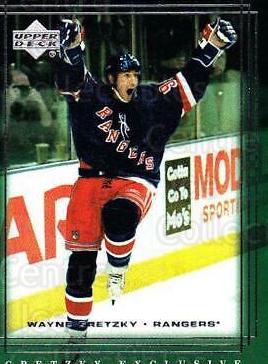 Wayne Gretzky #96 Hockey Cards 1999 Upper Deck Gretzky Exclusives
