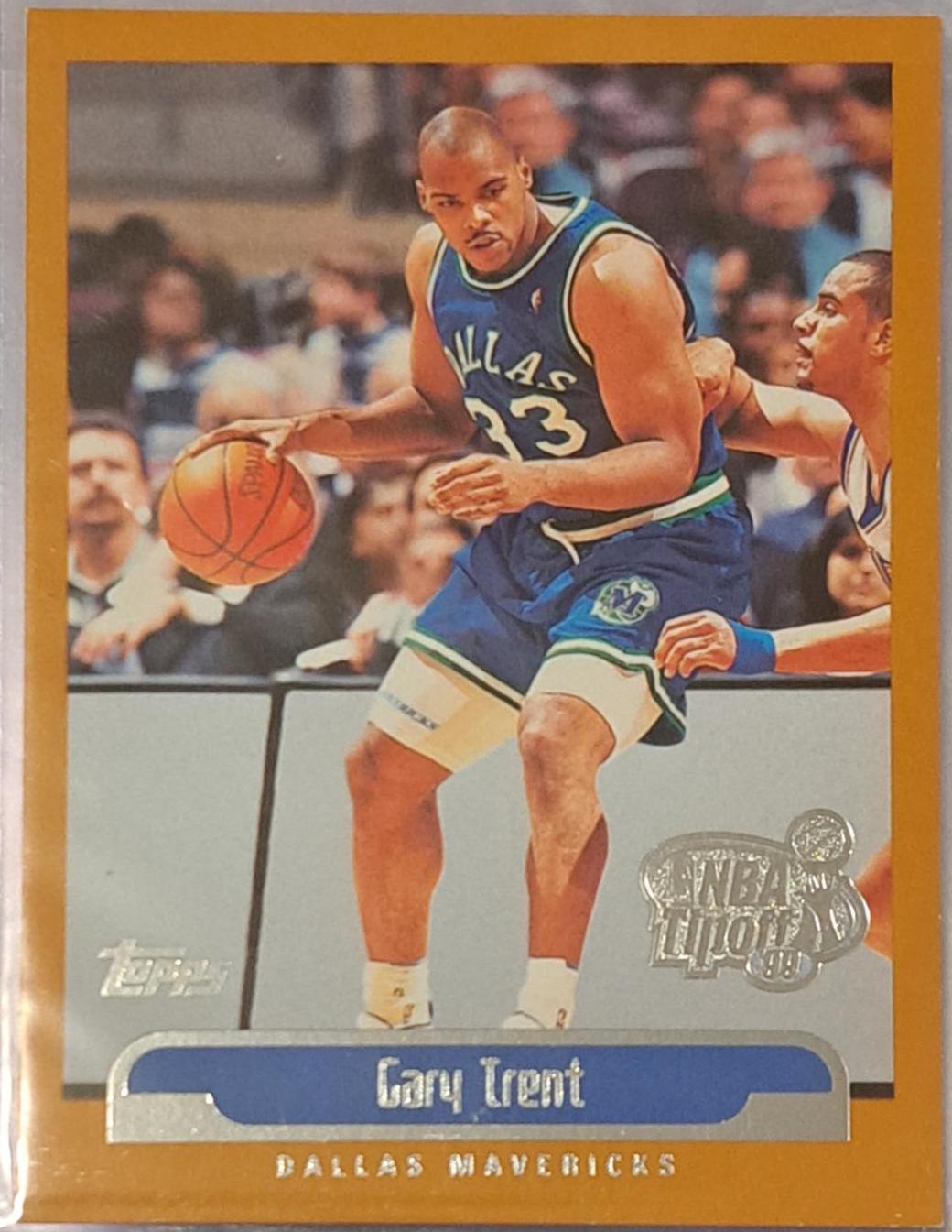 Gary Trent #24 Basketball Cards 1999 Topps NBA Tipoff