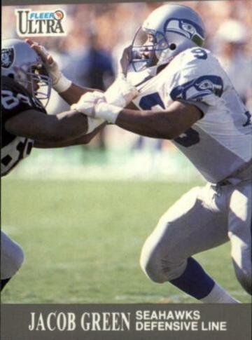 Jacob Green #135 Football Cards 1991 Ultra