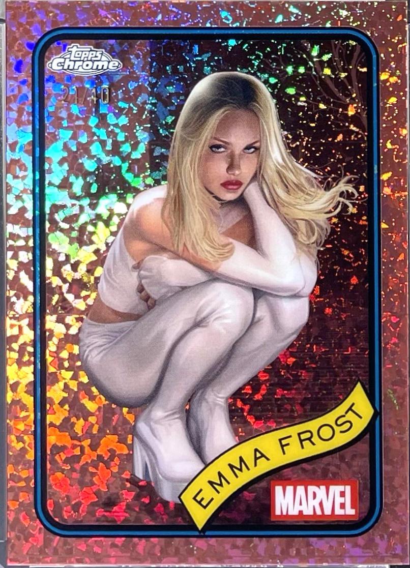Emma Frost Rose Gold Mini Diamonds Refractor