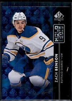 Zach Benson #HF-33 Hockey Cards 2023 SP Authentic Holofoil