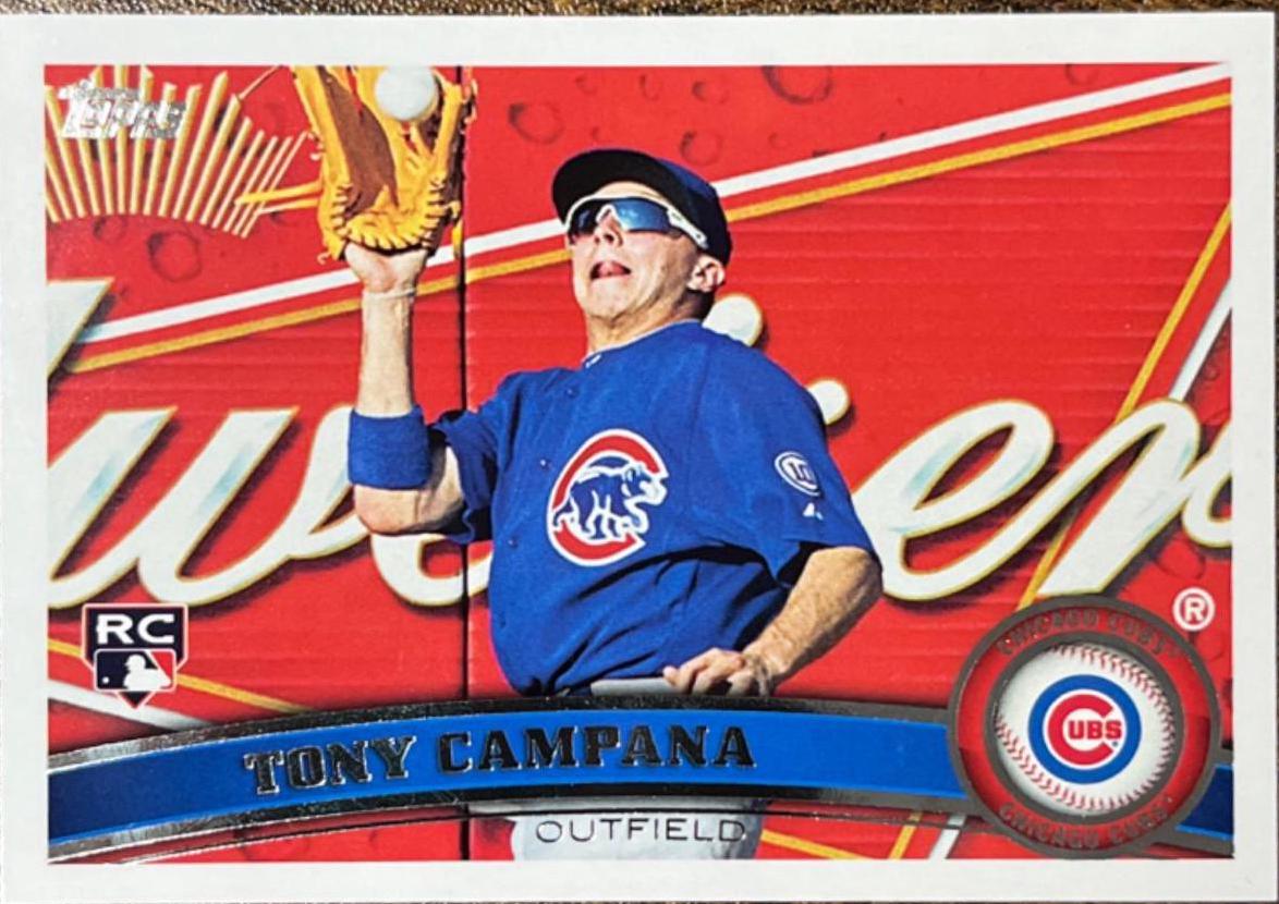 Tony Campana #US57 Baseball Cards 2011 Topps Update