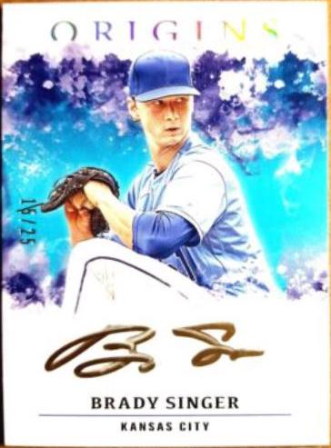 Brady Singer [Gold Ink] #OASI-BS