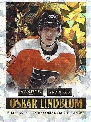 Oskar Lindblom #39 Hockey Cards 2021 Topps NHL Sticker