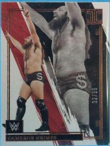 Cameron Grimes #9 Wrestling Cards 2022 Panini Impeccable WWE
