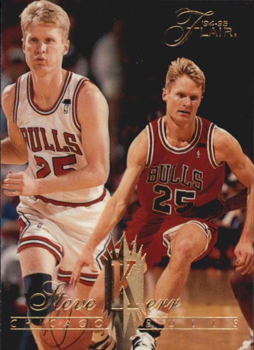 Steve Kerr #21 Basketball Cards 1994 Flair