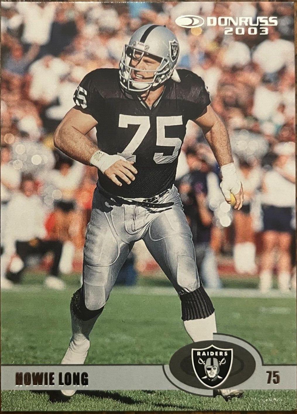 Howie Long #5 Football Cards 2023 Panini Donruss Retro 2003