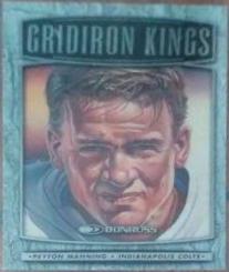 Peyton Manning #GK18 Football Cards 1999 Panini Donruss Gridiron Kings