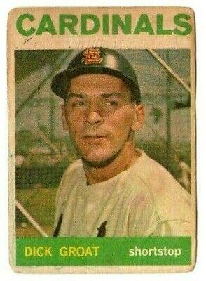Dick Groat #40 Baseball Cards 1964 Venezuela Topps