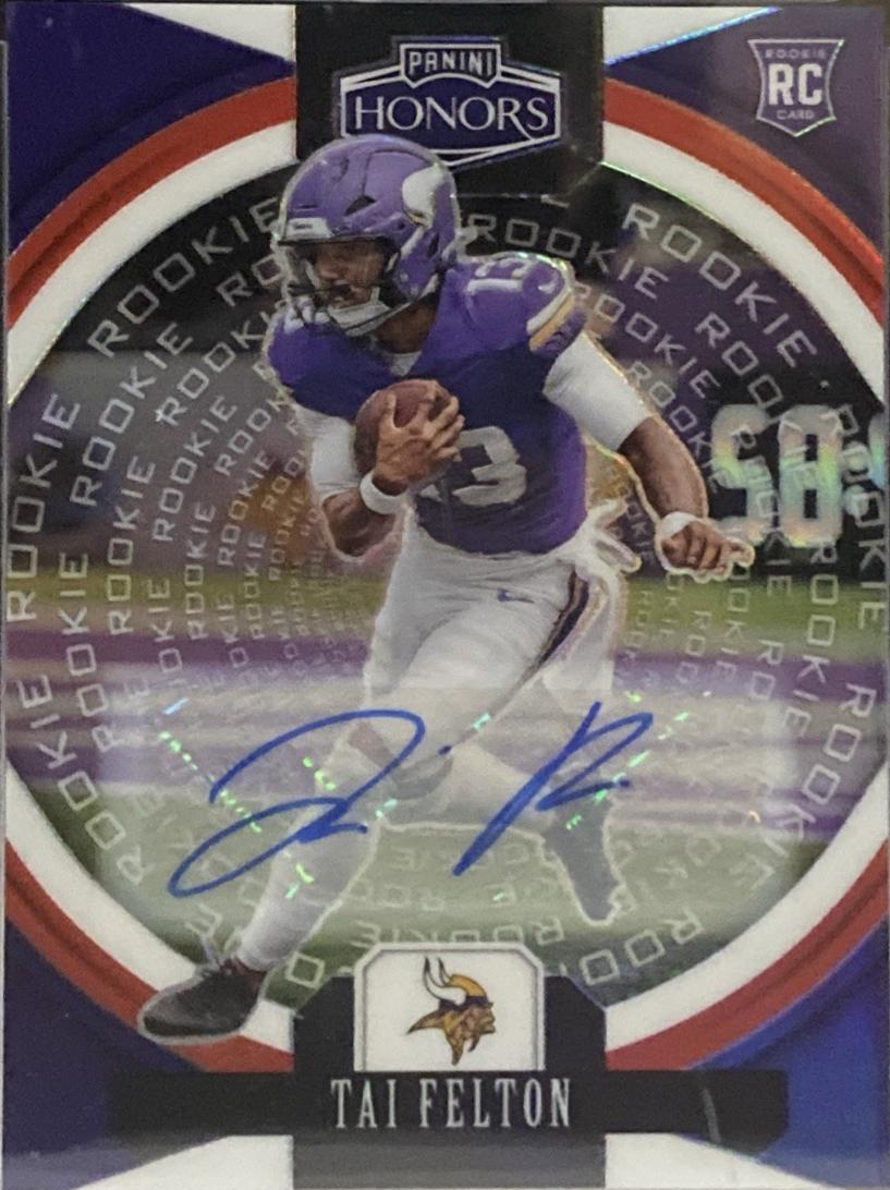 Tai Felton [Red Rookie Signature] #49