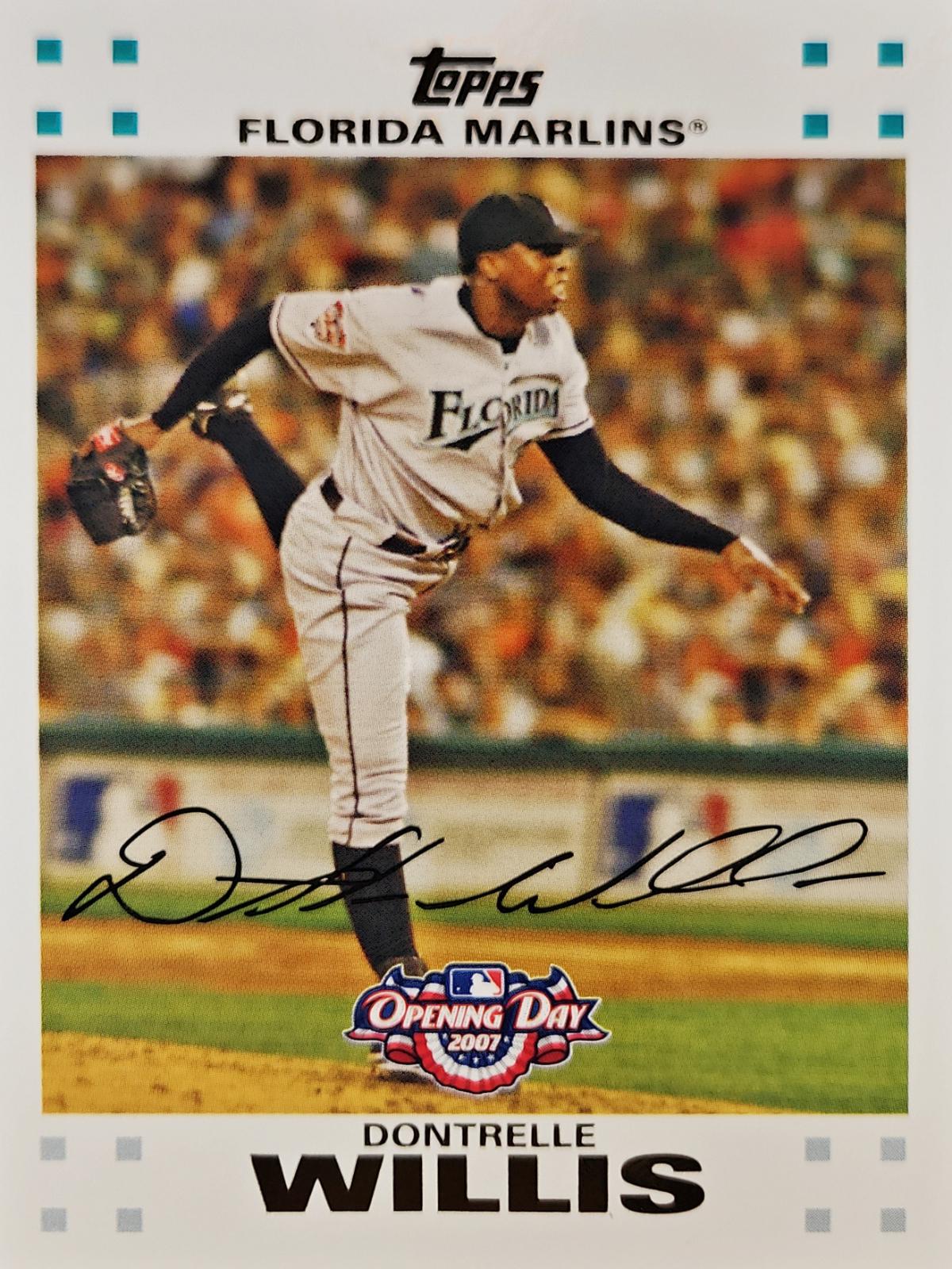 Dontrelle Willis #10 Baseball Cards 2007 Topps Opening Day