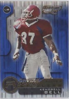 Kendrell Bell #292 Football Cards 2001 Quantum Leaf