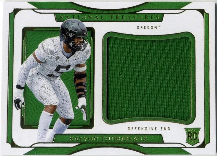 Kayvon Thibodeaux #75 2022 Panini National Treasures Collegiate Football