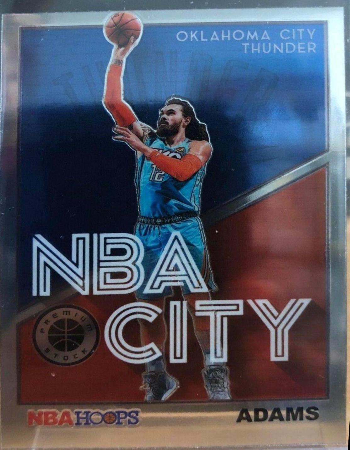 Steven Adams #3 Basketball Cards 2019 Panini Hoops NBA City