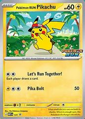 Pokémon RUN Pikachu #131 from Pokemon Promo set