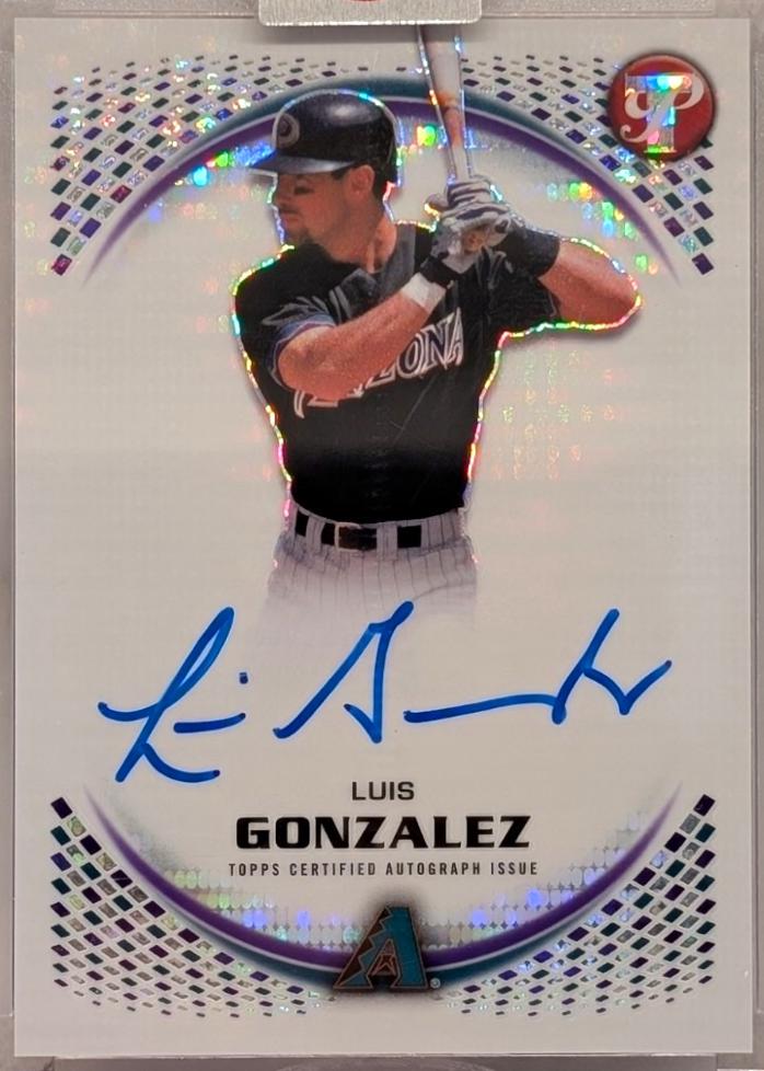 Luis Gonzalez #PA-LG 2026 Topps Pristine Baseball Pristine Autographs