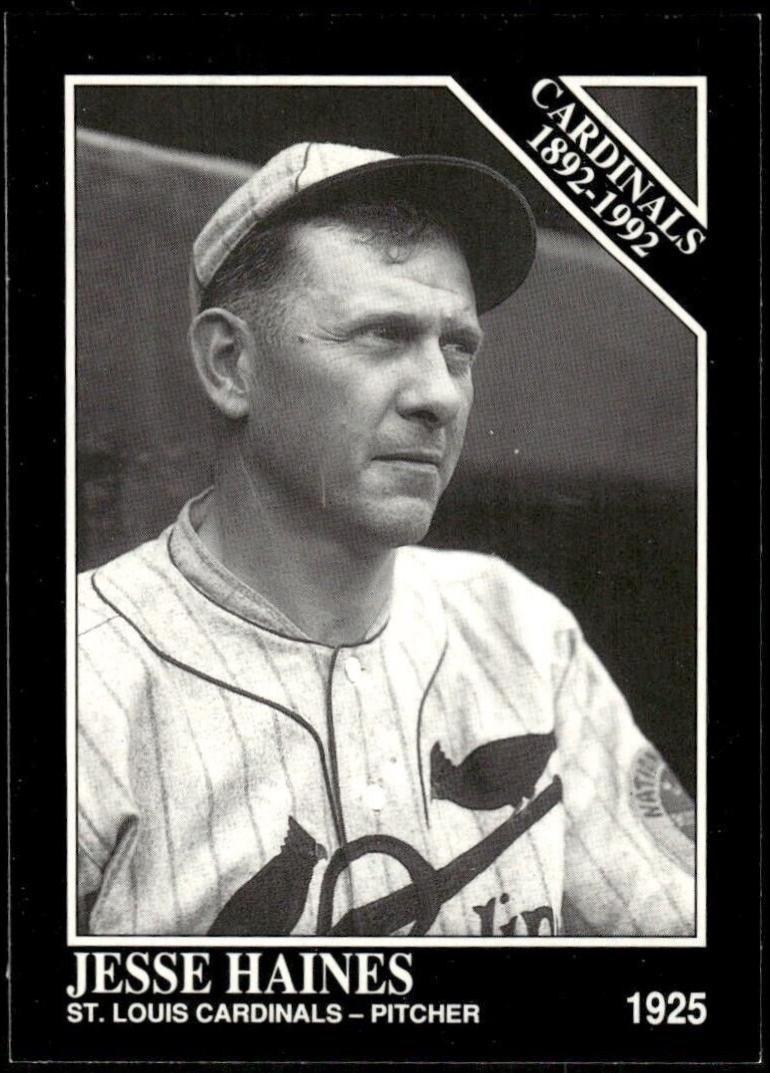 Jesse Haines #647 1992 Conlon Collection Baseball