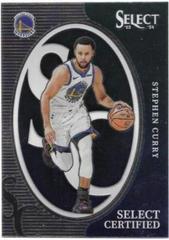 Stephen Curry #4 Basketball Cards 2023 Panini Select Certified Prices