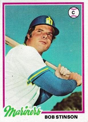 Bob Stinson #396 Baseball Cards 1978 Topps