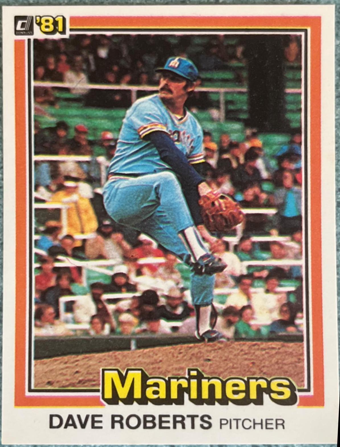 Dave Roberts #501 1981 Donruss Baseball