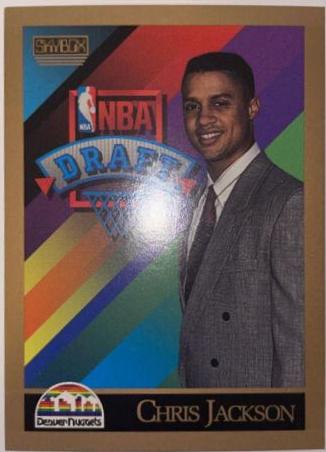 Chris Jackson #357 Basketball Cards 1990 Skybox
