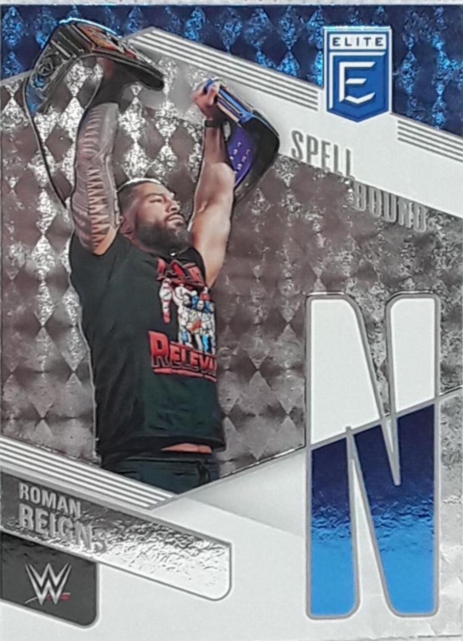 Roman Reigns #5 Wrestling Cards 2023 Donruss Elite WWE Spellbound