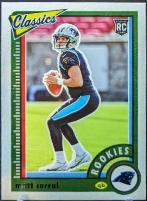 Matt Corral #154 Football Cards 2022 Panini Classics