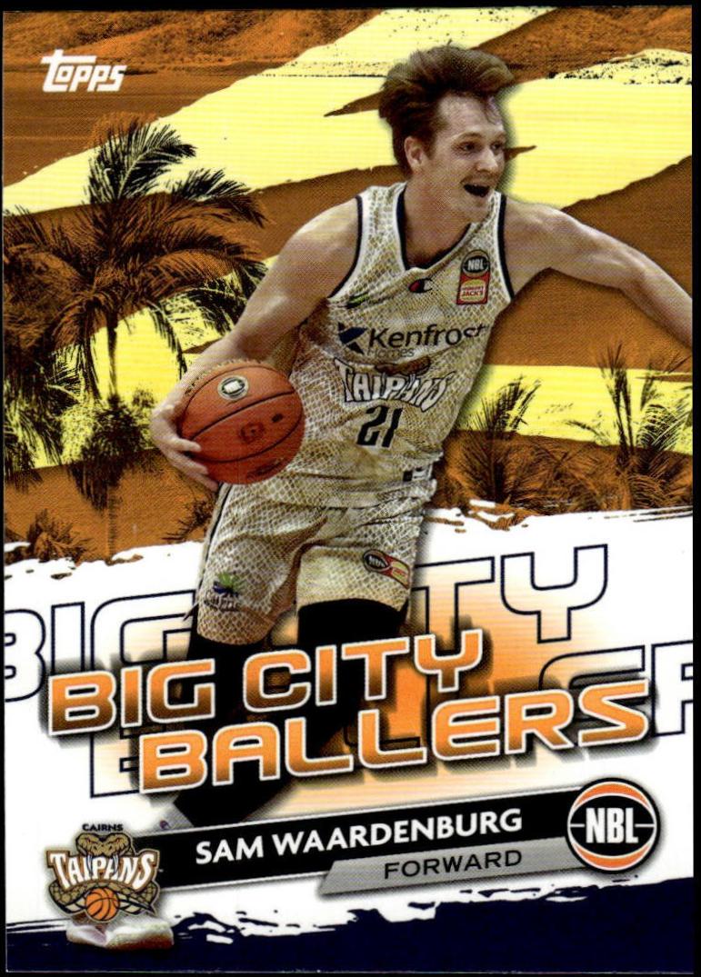 Sam Waardenburg #BCB-7 Basketball Cards 2023 Topps NBL Big City Baller