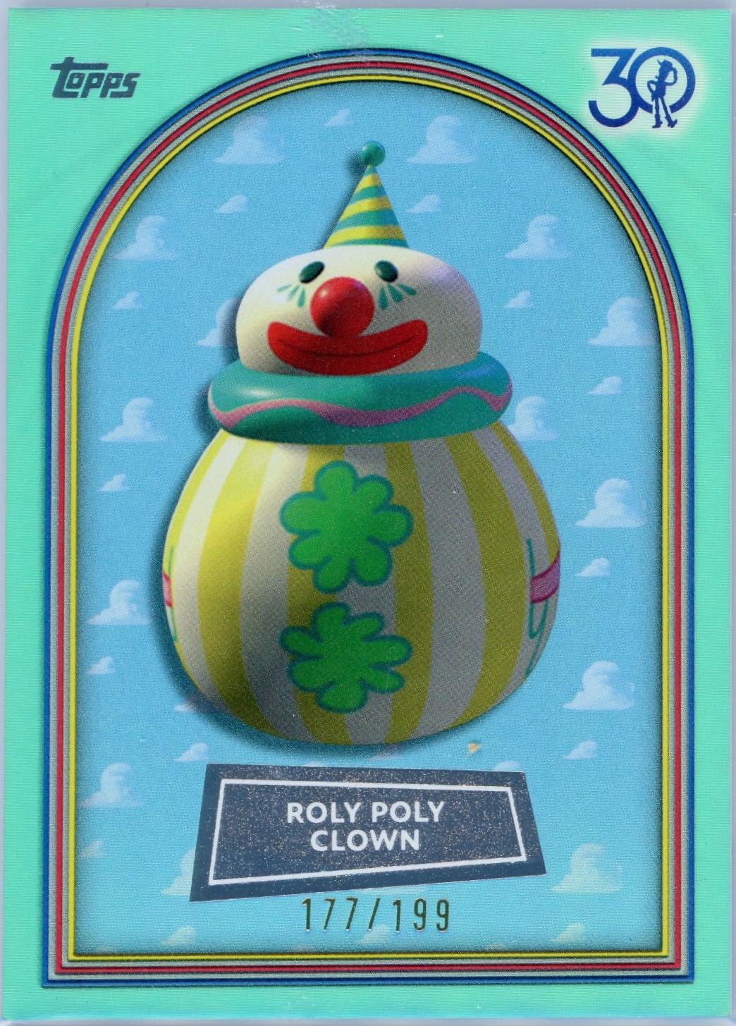Roly Poly Clown [Aqua Foil] #21